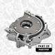 Oljepumpe - PU0117VR1 ET ENGINETEAM - 074115105D, 074115105B, 074115105A