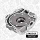 Oljepumpe - PU0117VR1 ET ENGINETEAM - 074115105D, 074115105B, 074115105A