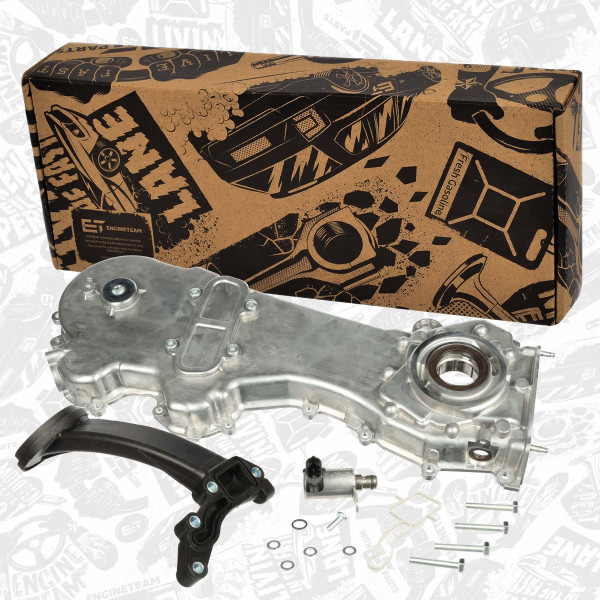 PU0118, Oljepumpe, Pumpa olej.1,3JTD 16V E5/6, ET ENGINETEAM, Fiat Lancia Opel 1,3D CDTI A 13 DTC  Euro5/Euro6 2006+, 55575253, 646101, 7.03721.04.0