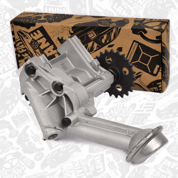 PU0135, Oljepumpe, Pumpa olej.1,4/1,6, ET ENGINETEAM, Renault Dacia Clio Kangoo Thalia Dokker Logan K7J 700 1,4/1,6 2005+, 8200698014, 8200227688