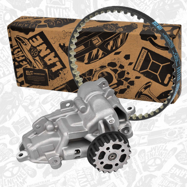 PU0137VR1, Oljepumpesett, Pumpa olej.2,0 EcoBlue /oil pump belt, ET ENGINETEAM, Ford Focus Galaxy S-MAX Tourneo Custom Transit YMF6 YLR6 2,0 EcoBlue 2016+, 2007926, 2039482, 2213638, GK2Q-6600-EA, GK2Q6600EA, GK2Q-6600-FA, GK2Q6600FA, GK2Q6B651AA, 2011555, 148200