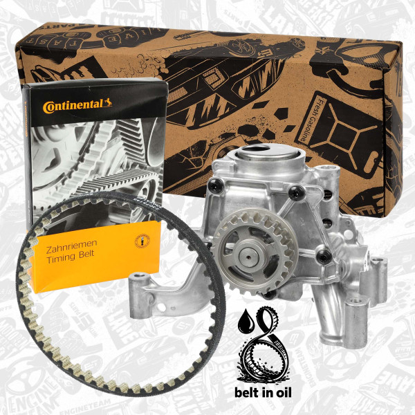 PU0143VR1, Oljepumpesett, Pumpa olej. 1,0 EcoBoost/řemen.rozvod., ET ENGINETEAM, Ford B-Max C-Max Ecosport Fiesta Focus Grand C-Max Transit Courier Tourneo Courier M2GA M1DA 1,0 EcoBoost 2012+, 1762416, CM5G-6600-DC, 1761082, CM5G6B651EA, CM5G6600DC, CM5G6-B651-EA, CT1190