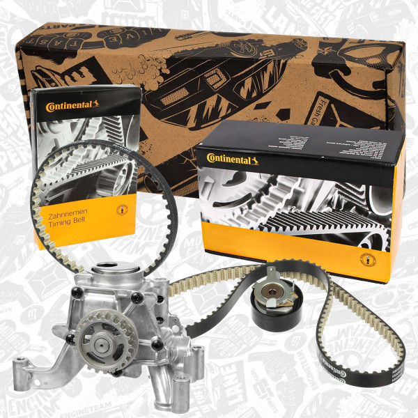 PU0143VR2, Oljepumpesett, Pumpa olej. 1,0 EcoBoost/vč.2x řemen /Conti, ET ENGINETEAM, Ford B-Max C-Max Ecosport Fiesta Focus Grand C-Max Transit Courier Tourneo Courier M2GA M1DA 1,0 EcoBoost 2012+, 1762416, CM5G-6600-DC, 1761082, CM5G6600DC, CM5G-6B651-EA, 2122062, E3BG6M260AA, E3BG-6M260-AA, CT1190, CT1211K1