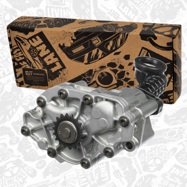 PU0148, Oljepumpe, Pumpa olej.2,0 BlueHDi/HDI /krátka trubka, ET ENGINETEAM, Citroen Peugeot Jumpy Expert 508 5008 Traveller Spacetourer AHX (DW10FD) 2,0 BueHDI/HDI 2016+ , 1880456, 9807727980, DS7Q-6600-DA, 9805075380, DS7Q6600DA, 141940