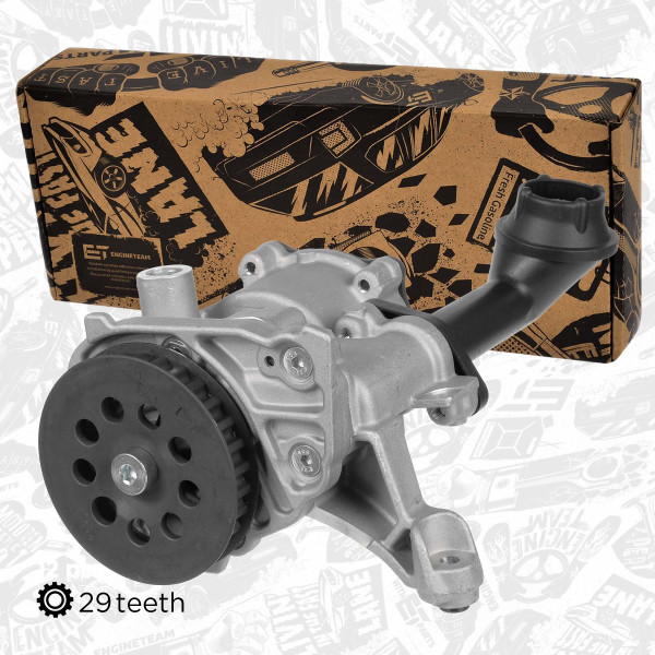 PU0156, Oljepumpe, Pumpa olej.2,0TDi, ET ENGINETEAM, VW MAN TGE Transporter T6 Multivan T6 Crafter Grand California 2,0 TDI CXFA CASA 2016+, 04L145208AD, 04L145208P