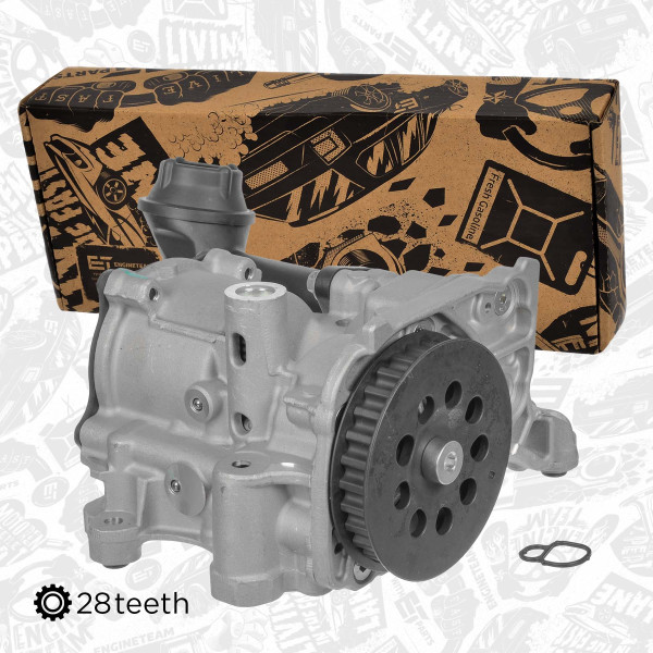 Vakuumpumpe, bremsesystem - PU0174 ET ENGINETEAM - 04L145208D