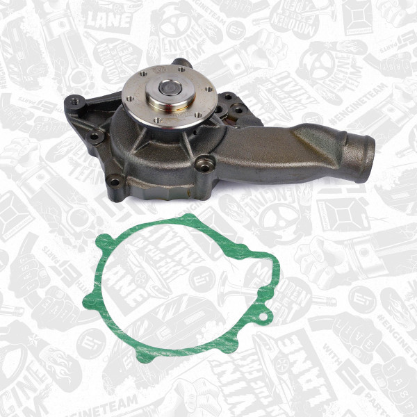 PW0001, Vannpumpe, motorkjøling, Pumpa vodní D 0834/0836, ET ENGINETEAM, MAN TGL/TGM/M 2000/L 2000 D0834LF* D0834LFL*  D0836LF* D0836LFL* D0836LOH* 1998+, 51.06500.9612, 51.06500.6669, 51.06500.9669, 51.06500.6612, 51.06500.6606, 51.06500.9606, 51.06500.6575, 51.06500.9575, 20160208340, 353950