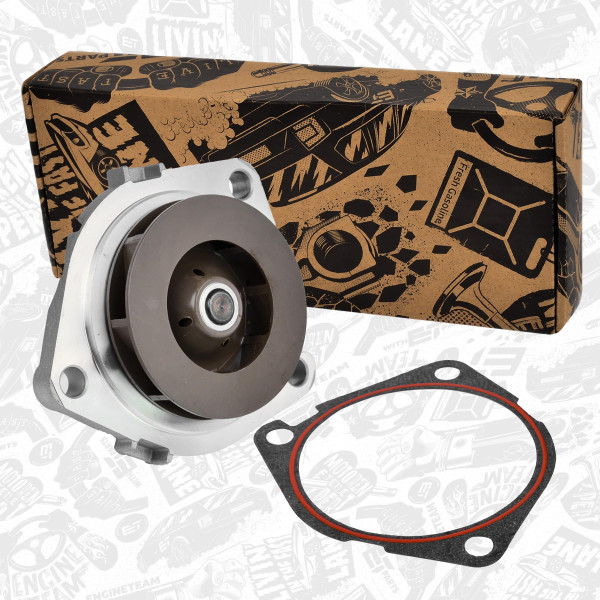 PW0005, Vannpumpe, motorkjøling, Pumpa vodní 1,6D, ET ENGINETEAM, Alfa Romeo Fiat Opel Lancia 159 Doblo Delta 1,6D 198 A2000 198 A3000 2007+, 1334147, 1334153, 1334242, 1334284, 46804051, 55209993, 55268918, 55269148, 55488983, 55568637, 93179114, 93191762, 17400-79J80, 17400-79J81, 50005056, 7.01984.02.0