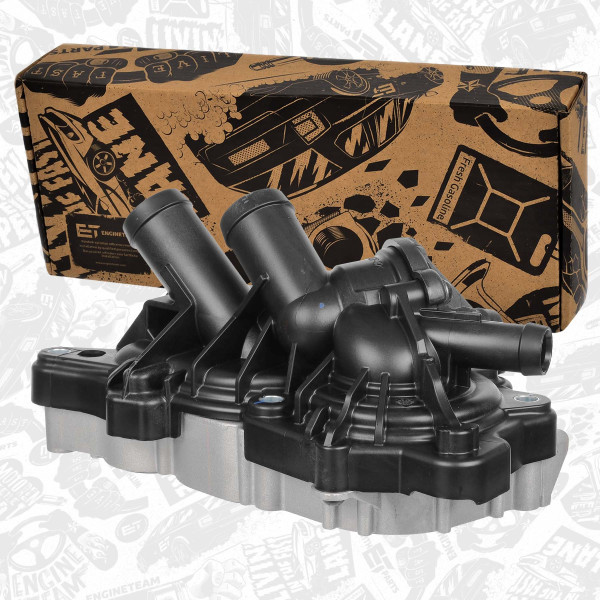 PW0026, Vannpumpe, motorkjøling, Pumpa vodní 1,2/1,4TSI/s termostatem, ET ENGINETEAM, Audi Seat Skoda VW A1 A3 Leon Octavia Golf JEtta Polo CJZA CPTA 1,2/1,4 TSI 2012-2020, 04E121600AD, 04E121600H, 04E121600K, 04E121600CR, 04E121600D