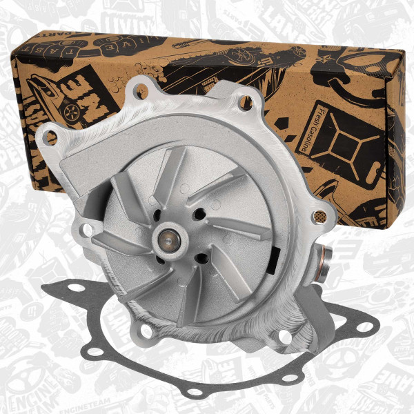 PW0028, Vannpumpe, motorkjøling, Pumpa vodní 2,0 TDCi/BlueHDi, ET ENGINETEAM, Citroen Peugeot Ford Fiat DS C4 Grand Picasso C5 Aircross C5 C6 C-Crosser DS4 DS5 Jumper Spacetourer Ulysse Mondeo S-Max Galaxy 3008 407 5008 508 807 Expert Boxer Traveller 4HL (DW12C) 2,0 TDCi/BlueHDi 2006+, 1559259, 1610278080, 9684319880, 1201.J6, 1201.H7, 1201J6, 1201H7