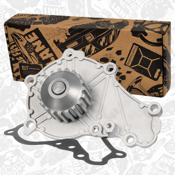 PW0042, Vannpumpe, motorkjøling, Vodní čerpadlo, chlazení motoru 1,6HDI/BlueHDI/TDCi, ET ENGINETEAM, Citroen Mini Ford Opel Volvo Peugeot Mini Fiat Berlingo C3 C4 Grand Picaso C4 Spacetourer DS4 DS5 Scudo Transit Courier Mondeo Focus C-MAX Clubman Cooper D One D Grandland Combo Partner 508 4008 S80 C30 S40 V70 1,6HDI/BlueHDI/TDCi 9HZ (DV6TED4) 2014+, 1201G1, 1232179, 30711527, 3646435, 9654514780, SU001-A0564, 1201G9, 1313842, 30751971, 1201K8, 1351130, 1364681, 1609314080, 1430428, 1609417680, 1609418480, 1715839, 3M5Q8591BB, 3M5Q8591CA, 9686680780, ME3M5Q8591C2A, MN982556