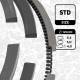 Stempelringsett - R1003100 ET ENGINETEAM - 51025030787, 51025030819, 51025030789