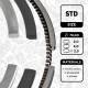 Stempelringsett - R1004400 ET ENGINETEAM - 0040437400, 02201N0, 08-123400-00