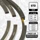 Stempelringsett - R1005000VR2 ET ENGINETEAM - 028198151, 028198151B, 028198151A