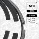 Stempelringsett - R4002100 ET ENGINETEAM - 11257807289, 11257812636