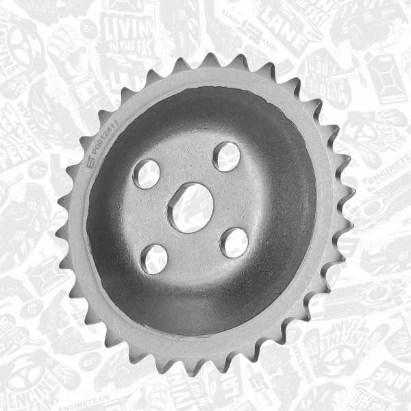 RG0004, Tannhjul, oljepumpe, Kolo rozvodu/30 zubů - pro článkový řetěz, ET ENGINETEAM, Skoda VW Audi Seat 1,4TSI BTS CNFA BLF, 03C115121N, 03C115121C