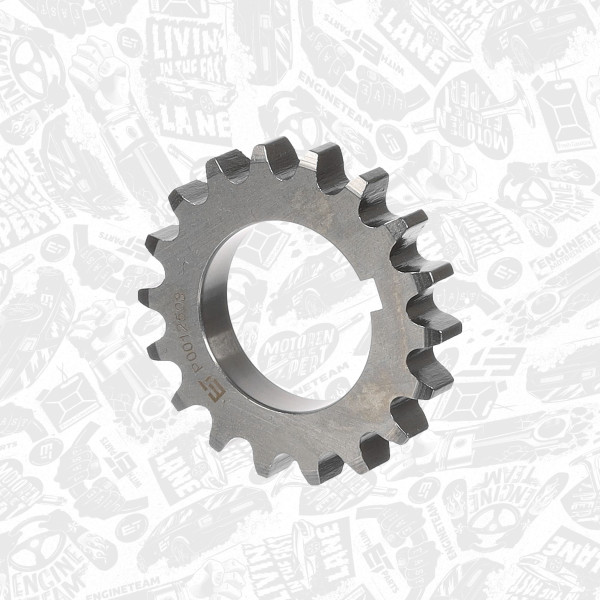 RG0024, Tannhjul, akseltetningsring, Kolo rozvodu 1,2i /18 zubů, ET ENGINETEAM, Skoda Fabia Roomster, VW Polo, Seat Ibiza 1,2i 12V CGPA CGPB CGPC 2008+, 03E105209S