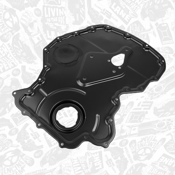 RH0002, Snekkehus, Kryt rozvodu 2,4TDCi, ET ENGINETEAM, Ford Transit Land Rover Defender 2,4TDCi D2FA/D2FB/D2FE/D4FA/FXFA/H9FA/H9FB/H9FD/JXFA/JXFC/PHFA/PHFC/SWFA 2000+, 1738863, 3C1Q-6019-AB, 3C1Q6019AB, 271240, 271240M