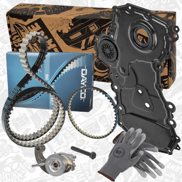 RM0022VR5, Registerreim sett, Sada rozvodového řemene 2,0 EcoBlue / kryt, řemen olej čerpadlo, ET ENGINETEAM, Ford Tourneo Custom Transit Custom Transit Focus Galaxy Mondeo S-Max Ranger YMF6 BKFA 2,0 EcoBlue 2018+, 2579729, GK2Q-8A615-AB, 2011930, 2082706, GK2Q-6K288-AA, GK2Q-6K288-AB, 2049187, 2168784, 2288815, 2409611, GK2Q-6K245-AC, GK2Q-6K245-AF, GK2Q6K245AD, GK2Q6K245AE, 2301157, 2469401, KK2Q-6059-AB, KK2Q-6C297-AC, KK2Q-6C297-AB, KK2Q6059AB, KK2Q6C297AC, KK2Q6C297AB, GK2Q-6K245-AH, GK2Q6K245AH, 2622493, 2631801, 2437028