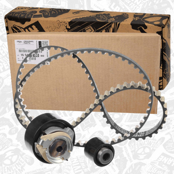 RM0026, Registerreim sett, řemen rozvod.1,2 THP/PureTech 118 zubů/sada, ET ENGINETEAM, Citroën Peugeot Opel Toyota DS Berlingo C-Elysse C3 AirCross C3 C4 Cactus C4 Grand Picasso Grandland Crossland Corsa Astra Riffter Partner 5008 308 3008 2008 AYGO Proace Ciity 1,2 THP/PureTech 2014+, 9835032380, 9807527380, 9800239680, 9688815780, 1654516080, 1654514680, 1654512780, 1654512680, 1629080180, 1623231680, 1623068180, 1613189280, 1611510180, 1610872480, 1610870580, 1608888180, 1608887680, 1608887580, 1608684280