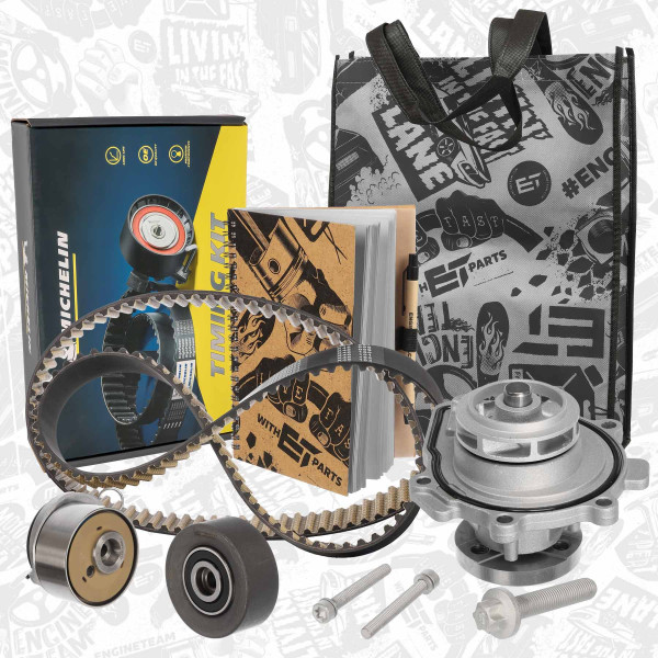 RM0030VR1, Vannpumpe & registerreim sett, řemen rozvod.sada 1,6/1,8 /vodní pumpa, ET ENGINETEAM, Opel Fiat Alfa Romeo Chevrolet 159 Sportwagon Aveo Cruze Lacetti Croma Stilo Mokka Meriva Zafira 1,6/1,8 Turbo  Z 16 XEP 2008+, 1334142, 1629066, 6000626854, 1629095, 24405895, 71739779, 25195119, 95516739, 95518061, 95520406, 1629067, 95516740, 1606314, 1606355, 1606356, 1606426, 93185849, 93196786, 93196787, 95507809, 24405896, 95531270