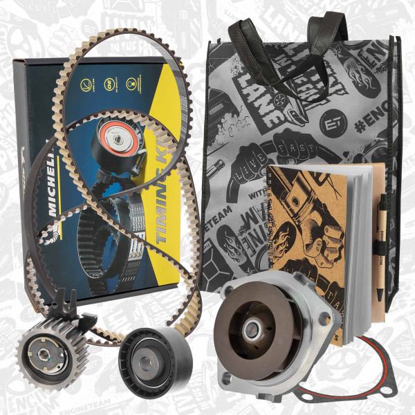 RM0034VR1, Vannpumpe & registerreim sett, řemen rozvod.sada 1,6 DDiS/CDTi /vod.pumpa, ET ENGINETEAM, Fiat Jeep Opel Suzuki Alfa Romeo Lancia 500L Doblo Tipo Grande Punto Renegade Musa Delta Combo Vitara SX4 S-Cross 1,6 DDiS/CDTi 198 A2.000 2012+, 12761-62M00, 1334147, 55200072, 71754562, 1334153, 71773318, 1334242, 1334284, 46804051, 55209993, 55268918, 55269148, 55488983, 55568637, 93179114, 93191762, 17400-79J80, 17400-79J81, 50005056, 7.01984.02.0