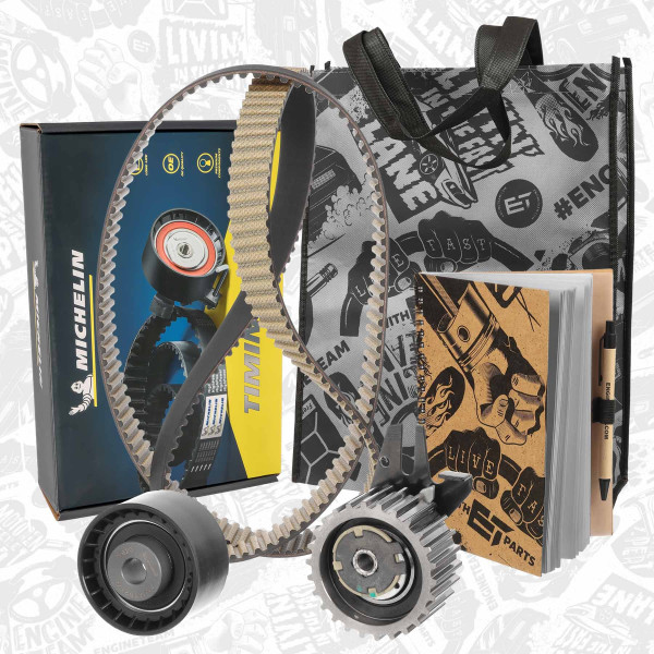 RM0035, Registerreim sett, řemen rozvod.sada 1,9/2,0 JTDM/CDTi, ET ENGINETEAM, Fiat Lancia Alfa Romeo Abarth 500C 500X 500L Tipo Doblo Punto Marea Linea Idea Mito Giulietta 1,9/2,0 JTDM/CDTi 169 A3.000 2012+, 12761-79J80, 55183528, 6606029, K68093239AA, 1606434, 71754559, K68093239AAS1, 71754560, K68219772AA, 71754563, K68232925AA, 68219772AA, 71773282, 68219772AAS1, 71773315, 68232925AA, 71773319, 68416467AA, 68416467AAS1