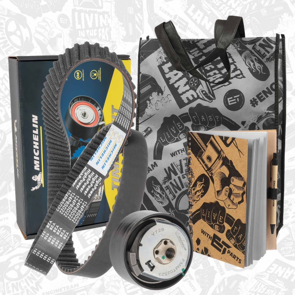 RM0036, Registerreim sett, řemen rozvod.sada 1,2/1,4, ET ENGINETEAM, Fiat Lancia Alfa Romeo Abarth 500C 500X 500L Tipo Doblo Punto Marea Linea Idea Mito Giulietta 1,2/1,4 169 A3.000 2012+, 0071773283, 46403659, 6000629051, 68095271AA, 71736717, 71773283