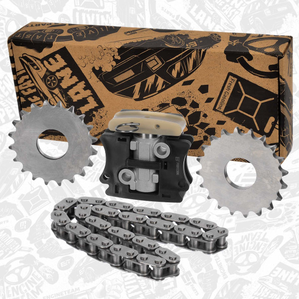 RS0013, Registerkjedesett, Sada rozvodů F1AE/horní sada, ET ENGINETEAM, Fiat Ducato, Iveco Daily 2,3D/JTD F1AE 2002+, 504068388, 504013619, 946410