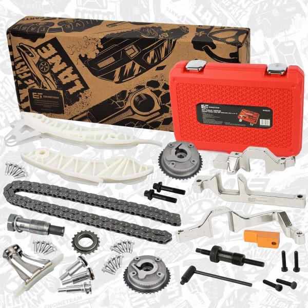 RS0050VR1, Registerkjedesett, Sada rozvodů 1,6i/vč.VVT (2x), mon.nář., ET ENGINETEAM, Citroen Peugeot Mini C4 C3 DS3 C4 Grand Picasso Mini Clubman Mini Kabriolet 508 207 308 408 5FS (EP6C) N12 B14 A 1,4/1,6 Vti 2010+, 0805K1, 11367545862, 119590, 0805.K1, 11367536087, 119540, 025057, 11367536085, 119340, 0250.57, 11317577631, 082027, 11317552106, 0820.27, 11317542856, 082026, 11317534771, 0820.26, 11317533876, 081833, 11311439853, 0818.33, 11310150552, 0818.34, 11318618318, 081834, 11314609483, 0805K2, 11317582036, 0805.K2