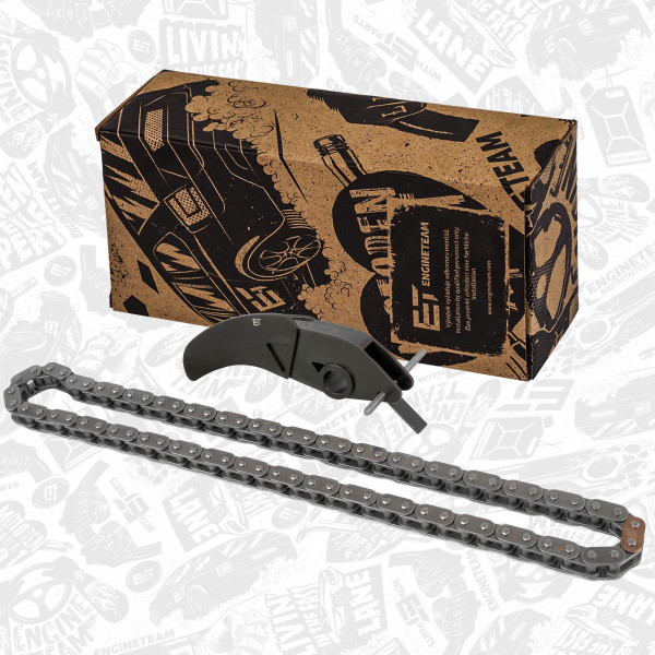 RS0053, Kjedesett, oljepumpemotor, Sada rozvodů 2,2TDCi/olej.čerpadlo/řetěz+napínak, ET ENGINETEAM, Ford Transit 2,2TDCi 2,4TDCi 2006-2014 PUMA DURATORQ, 1676437, 9675827980, 1235939, 3S7Q-6L266-AE, 3S7Q6L266AE, 3S7Q6A895AA, 3S7Q-6A895-AA