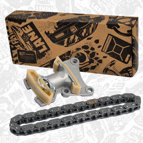 RS0057, Registerkjedesett, Sada rozvodů 2,0TFSi/řetěz+napínák, ET ENGINETEAM, Skoda Octavia, VW Golf Passat, Audi Seat 2,0TFSi 16V BWA BLR 2005+, 06D109229B, 06F109217A, 06D109229A