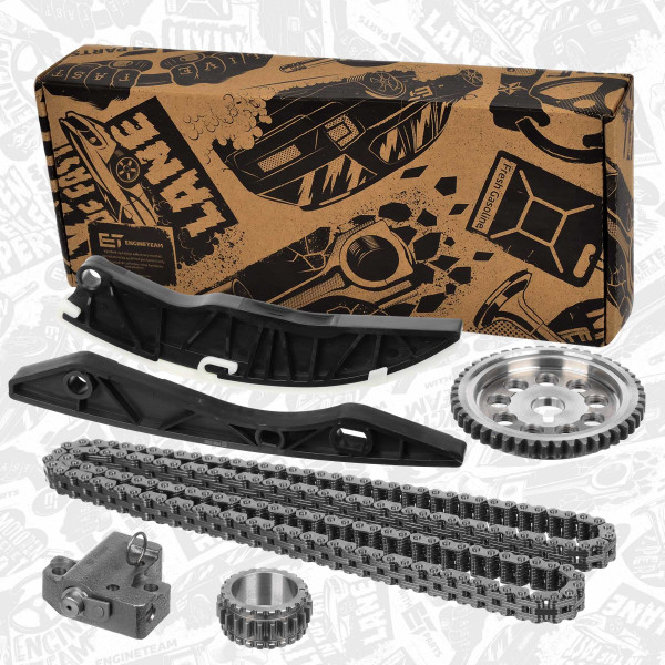 RS0058, Registerkjedesett, Sada rozvodů 1,4i/1,6i/G4FA/G4FC, ET ENGINETEAM, Kia Ceed Rio 1,4 1,6 / Hyundai i20 i30 G4FA/G4FC 2010+, 231212B000, 23121-2B000, 242212B000, 24221-2B000, 243212B000, 24321-2B000, 2441025001, 24410-25001, 244202B000, 24420-2B000, 244312B000, 24431-2B000, 243212b200, 24321-2b200