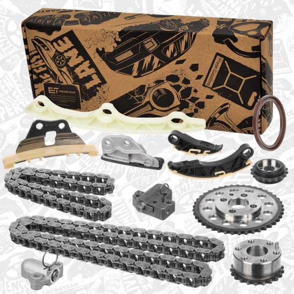 RS0065, Registerkjedesett, Sada rozvodů 2,2D, ET ENGINETEAM, Mazda 3 6 CX7 2,2D MZR-CD R2AA R2BF 2009+, R2AA-11-703A, R2AA11703A, R2AA-12-425A, R2AA12425A, R2AA-12-231, R2AA12231, R2AA-11-320A, R2AA11320A, R2AA-12-500, R2AA12500, R2AA-11-760B, R2AA11760B, R2AA-12-613, R2AA12613, R2AA-12-671, R2AA12671, R2AA12672, R2AA-12-672, R2AA-12-614A, R2AA12614A, R2AA-11-79XA, R2AA1179XA