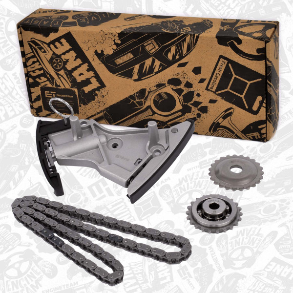 Kjedesett, oljepumpemotor - RS0100 ET ENGINETEAM - 03P115230C, 03P115124C, 03P103319A