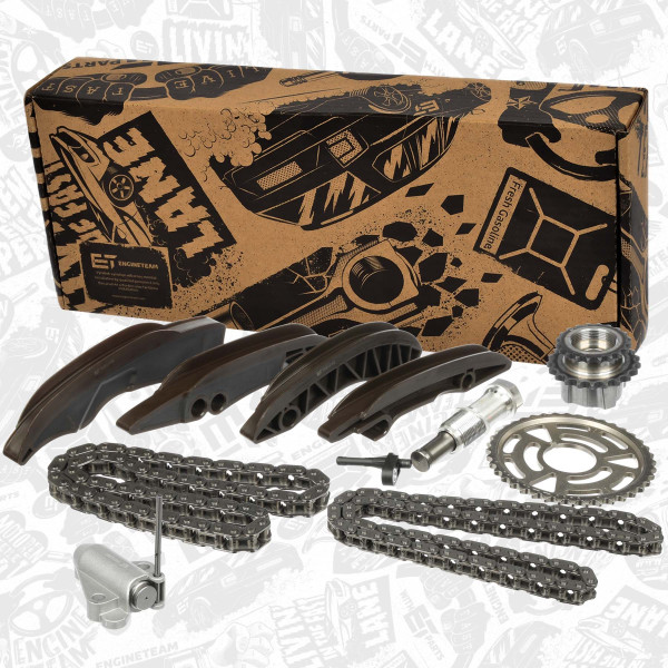 RS0113, Registerkjedesett, Sada rozvodů B47 C20 A, ET ENGINETEAM, BMW Mini 1 118d 1 2 Active Tourer 2 Gran Tourer 3 Touring 5 Touring X3 X5 Cooper SD Countryman Clubman Cooper D B47 C20 2016+, 13528576284, 857628402, 11318570649, 13528572507, 11318586699, 13528580559, 11317797898