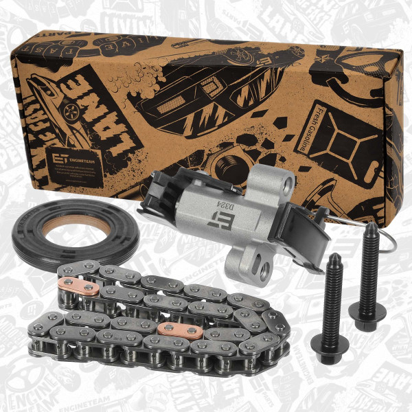 RS0122, Registerkjedesett, Sada rozvodů 1,5 BlueHDi /simlex/42 článků /8mm, ET ENGINETEAM, Citroen Opel DS Peugeot Berlingo Jumpy Spacetourer Grand C4 Spacetourer C4 C3 C-Elysee Vivaro Grandland Zafira Mokka Astra Combo Traveller 3008 208 301  Rifter Partner 1,5 BlueHDi D 15 DTH (DV5RC) 2018+, 9823920080, 9830146880, 9830147280, 9811694080, 9813867680, 9644862280