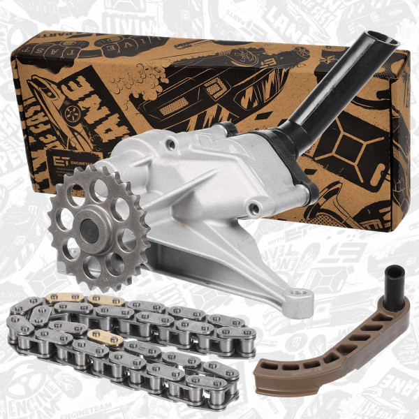 RS0127VR1, Kjedesett, oljepumpemotor, Sada rozvodů olej čerpadla 2,2CDi + olej. čerpadlo, ET ENGINETEAM, Mercedes-benz V-Class Sprinter Vito 220 / 220 CDI 2000+, A0019970394, A0019975294, A0029974694, A0039970094, A0039974194, A0039977394, A0039977494, A0039978594, 0019970394, 0019975294, 0029974694, 0039970094, 0039974194, 0039977394, 0039977494, 0039978594, A1111800071, 1111800071, 6011801401, A6011801401