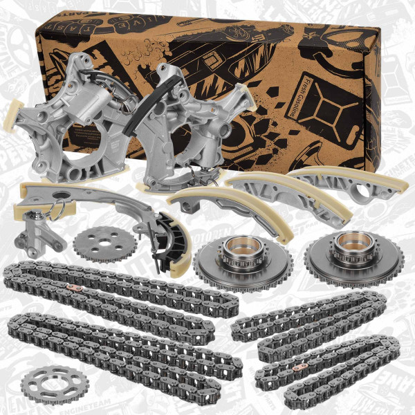 RS0142, Registerkjedesett, Sada rozvodů 3,2 FSI, ET ENGINETEAM, Audi A8 3,2 FSI BPK 2005+, 06E109229A, 079109229B, 079109229L, 06E109229F, 06E109465, 057109116E, 057109116J, 059109077E, 06E109570B, 06E109217H, 06E109217A, 06E109218H, 06E109218AQ, 06E109467G, 06E109467H, 06E109507C, 06E109507D, 079109510F, 079109510M, 059109469F, 059109469D, 059109469E