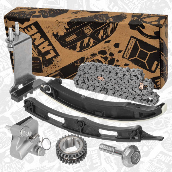 RS0144, Registerkjedesett, Sada rozvodů 1,0/1,4 /bez VVT, ET ENGINETEAM, Opel Astra Karl 1,0/1,4 B 10 XE 2015+, 12656083, 12664050, 12656081, 12669181, 12669182, 12656078, 11611070