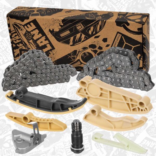 RS0145, Registerkjedesett, Sada rozvodů 2,0 SD4/D 204DTD, ET ENGINETEAM, Land Rover Jaguar Defender Discovery Range Rover Evoque Range Rover Sport 2,0 SD4/D 204DTD 2015+, AJ813317, LR073745, JDE36923, LR084288, JDE39110, LR132675, JDE39113, LR132676, JDE40592, LR139320, JDE40593, JDE40737