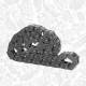 Kjedesett, oljepumpemotor - RS0151 ET ENGINETEAM - 11417605366, 11417605367, 11418663609