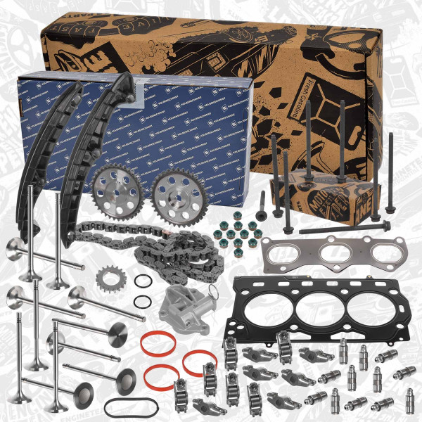 RS0156VR2, Registerkjedesett, Sada rozvodů KS 1,2i 12V/tes,sroub,ventil ET, ET ENGINETEAM, Skoda Fabia Roomster, VW Polo, Seat Ibiza 1,2i 12V CGPA CGPB CGPC 2008+, 03C109158A, 03C109158, 03C109158B, 03E109507AE, 03C109469K, 03C109469L, 03C109469J, 03C109509P, 03E109571D, 03E105209S, 036103384B, 036109611K, 036109611AE, 036109601S, 036109601AD, 036109601AK, 036109601AL, 03C109601J, 030109423, 030109423A, 03109423A, 036109411, 036109411C, 036109411D, 03E103383H, 036109675A, 03E253039A, 03E129717B, N90951301, 03E253039