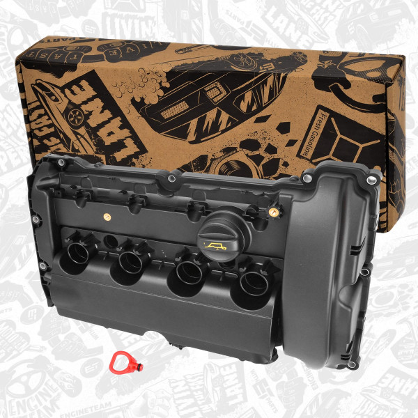 RV0005, Ventildeksel, Kryt hlavy válce 1,6 THP, ET ENGINETEAM, Citroën Peugeot C4 C5 DS4 DS5 207 308 508 3008 5008 5FA (EP6CDT) 1,6THP 2009+, V759886280, 0248.Q2, 0248Q2, 248.Q2, 728.170