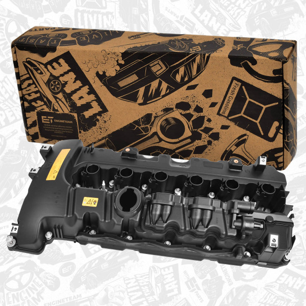 RV0013, Ventildeksel, Kryt hlavy válce N54, ET ENGINETEAM, BMW 1 3 7 X6 Z4 N54 B30 A 2006+, 11127565284, 477.530