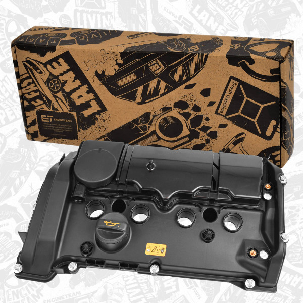 RV0019, Ventildeksel, Kryt hlavy válce N13, ET ENGINETEAM, BMW 1 3 118i 316i N13 B16 A 2011+, 11127646553