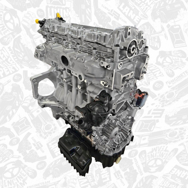 SB0031, Komplett motor, Motor, longblock 1,5 TDCI 16V /plast. olej. vana, automat, ET ENGINETEAM, Ford Peugeot Focus Ecosport Transit Connect 208 2008 308 3008 508 5008 Partnet Rifter 1,5 TDCI 16V EcoBlue Z2GA 2017+, 2249356, 2314198, KV6Q6006CA, KV6Q6006CB