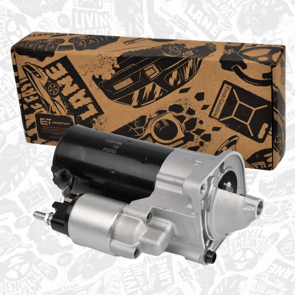 ST0002, Starter, Startér 12V/1,7kW/9 zubů, ET ENGINETEAM, Fiat Ducato 2,3D 2006+, 51880229, 46823548, 55204116