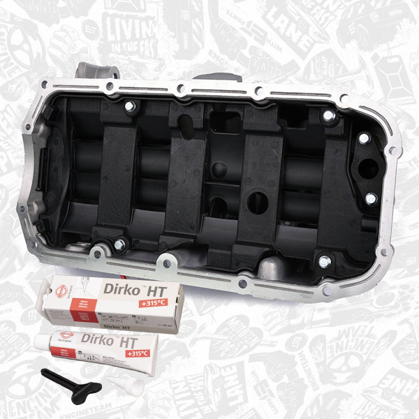 SU0012VR1, Bunnpanne, Vana olejová 1,6D, ET ENGINETEAM, Fiat Doblo Kombi Doblo kabriolet 1,6D Multijet 198 A3.000 2008+, 55222613, 55222621, D176404A2, D176404M2