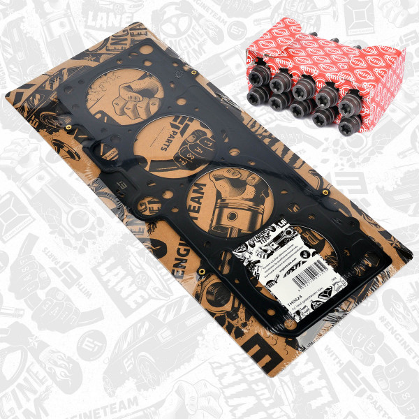 TH0024BT, Tetning, topplokk, Těsnění hl.válců 1,6i/Oct./šrouby, ET ENGINETEAM, Adui Seat Skoda VW A3 Altea Xl Octavia Golf V CCSA 2005+, 06B103383AG, 06A103384C, 06B103383H, 124.471, 61-31280-00, 124.473, 124.474, 475.920